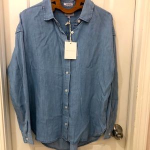 Thread & Supply Tencel Ryder Chambray Top